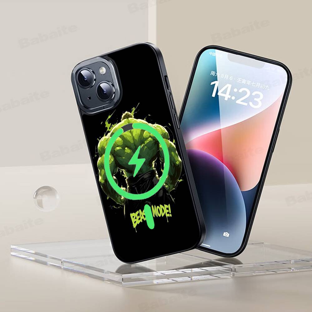 Superhero H-Hulk For Magsafe Case For IPhone 17 16 Pro Max 15 14 Plus 13 12 11 Wireless Charging Phone Cover iPhone 14pro max
Superhero H-Hulk For Magsafe Case For IPhone 17 16 Pro Max 15 14 Plus 13 12 11 Wireless Charging Phone Cover iPhone 14pro max