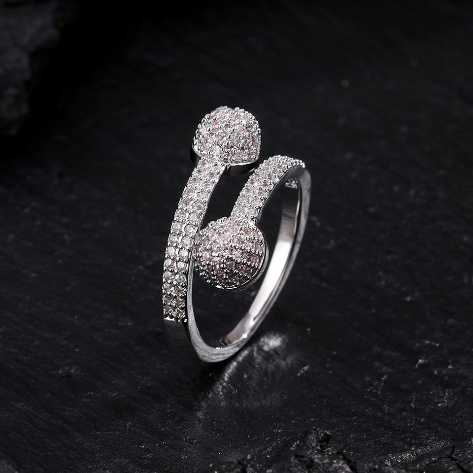 ZAKOL Luxury Buling Buling Micro-Inlaid Zircon Half Spherical Open Ring Exquisite Shiny Engagement Wedding Ring Zircon Gift resizable
ZAKOL Luxury Buling Buling Micro-Inlaid Zircon Half Spherical Open Ring Exquisite Shiny Engagement Wedding Ring Zircon Gift resizable