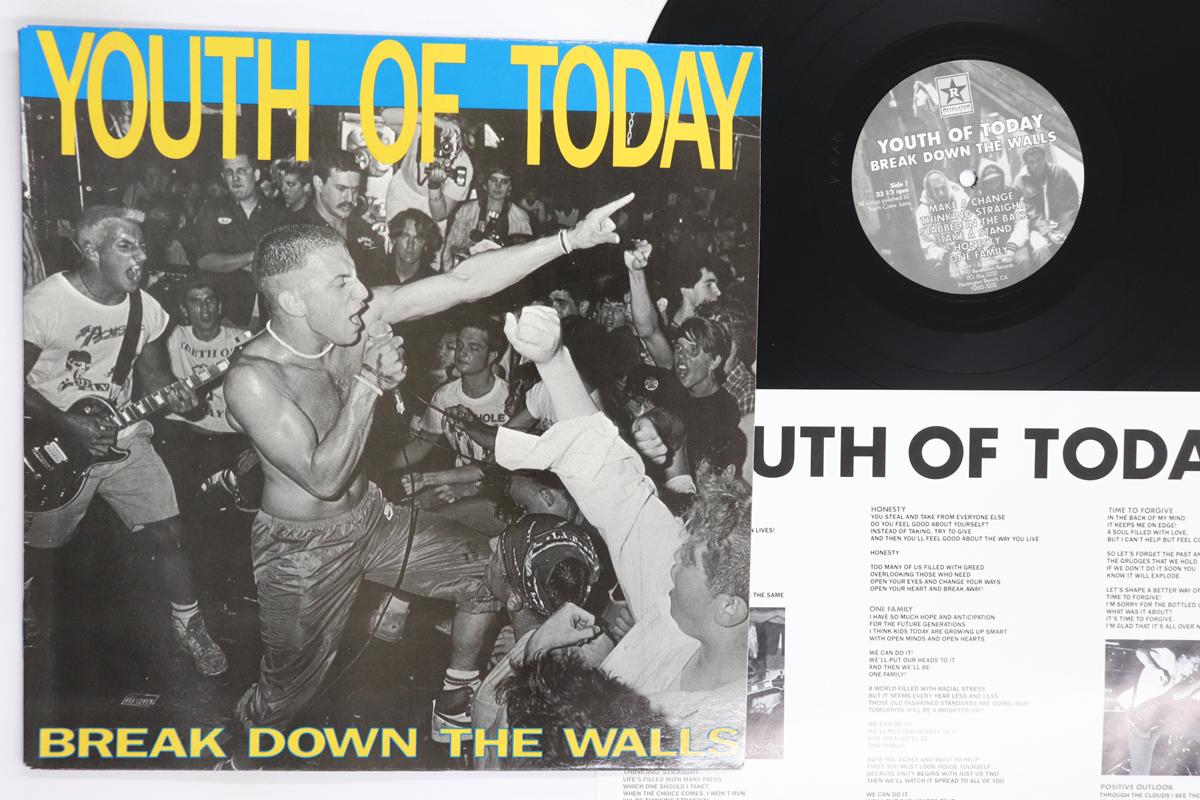 LP Record YOUTH OF TODAY Break Down The Walls REVELATION8 REVELATION 1992 US Rock Used
LP Record YOUTH OF TODAY Break Down The Walls REVELATION8 REVELATION 1992 US Rock Used