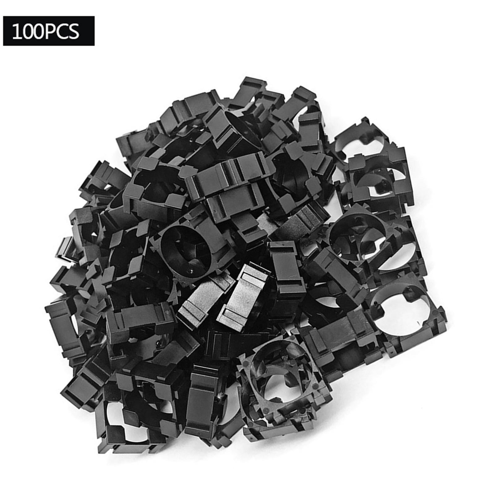100Pcs lithium battery Lithium Battery Pack Bracket Cell Spacer Double Battery Holder Bracket DIY Battery Holder Stand Bracket
100Pcs lithium battery Lithium Battery Pack Bracket Cell Spacer Double Battery Holder Bracket DIY Battery Holder Stand Bracket