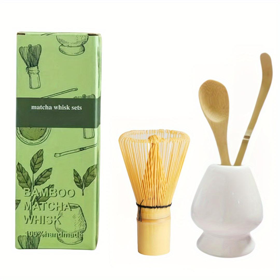 4pcs/set Matcha Set Bamboo Whisk Tea spoon Ceramic fittings Matcha Whisk (Chasen) Tea Spoon And Scoop (Chashaku) Tea-making Tool білий
4pcs/set Matcha Set Bamboo Whisk Tea spoon Ceramic fittings Matcha Whisk (Chasen) Tea Spoon And Scoop (Chashaku) Tea-making Tool білий