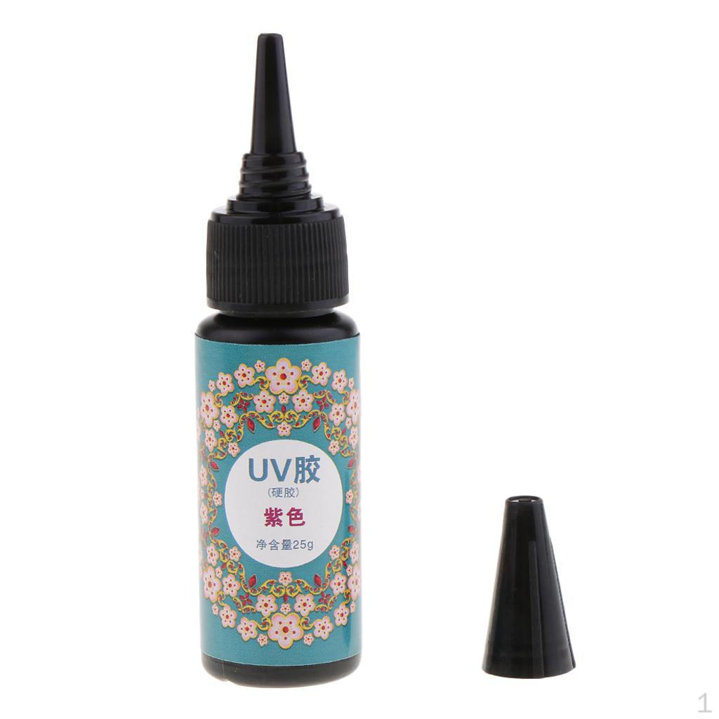 25g Epoxy UV Resin Glue DIY Cure Gel for Jewelry Making purple
25g Epoxy UV Resin Glue DIY Cure Gel for Jewelry Making purple