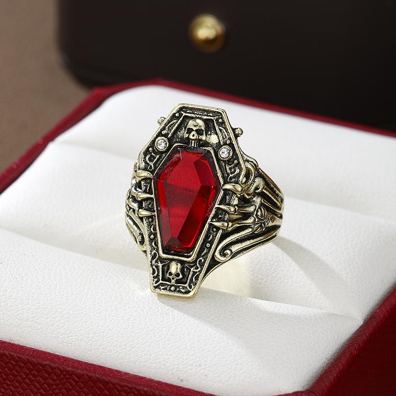 Retro Gothic Skeleton Claw Geometric Inlaid Zircon Ring, Women s Y2K Dark Style Festival Party Accessories Gift 6
Retro Gothic Skeleton Claw Geometric Inlaid Zircon Ring, Women s Y2K Dark Style Festival Party Accessories Gift 6