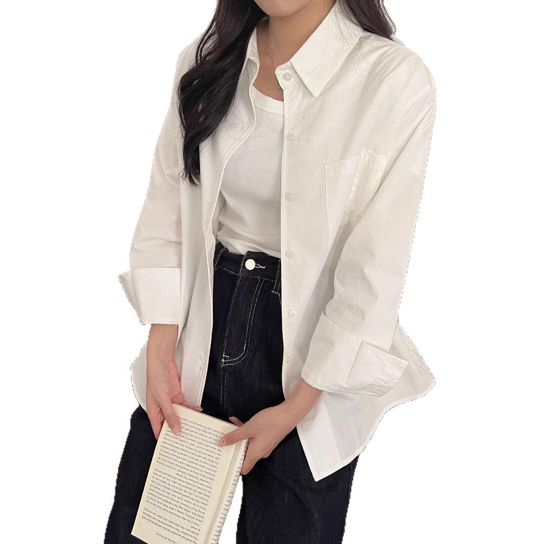 Синяя куртка-рубашка для женщин на весну и лето, новый дизайн, свободная многослойная рубашка с длинными рукавами L
Синяя куртка-рубашка для женщин на весну и лето, новый дизайн, свободная многослойная рубашка с длинными рукавами L