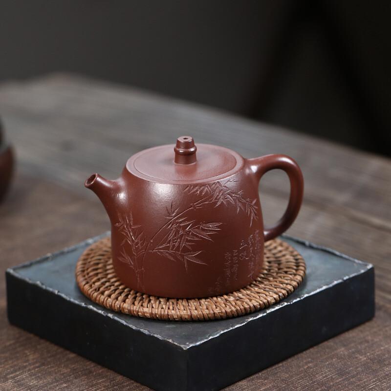 Classic Yixing Purple Clay Teapots Handmade Han Duo Pot Raw Ore Red Downhill Or Purple Mud Kettle Chinese Zisha Tea Set Craft
Classic Yixing Purple Clay Teapots Handmade Han Duo Pot Raw Ore Red Downhill Or Purple Mud Kettle Chinese Zisha Tea Set Craft