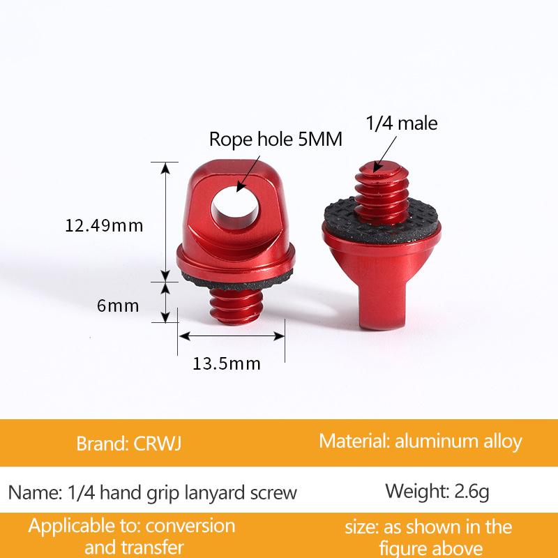 1/4 Винт для ремешка 3/8 Кольцо для подъема штатива для зеркальной камеры Спортивные аксессуары для цифровой камеры с отверстием для ремешка Быстрый ремешок Безопасное соединительное кольцо красный
1/4 Винт для ремешка 3/8 Кольцо для подъема штатива для зеркальной камеры Спортивные аксессуары для цифровой камеры с отверстием для ремешка Быстрый ремешок Безопасное соединительное кольцо красный