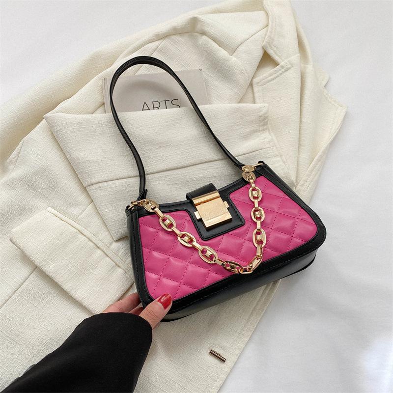 Winter new bag women s fashion diamond shoulder bag personalized niche underarm bag casual commuter handbag роза розовый
Winter new bag women s fashion diamond shoulder bag personalized niche underarm bag casual commuter handbag роза розовый