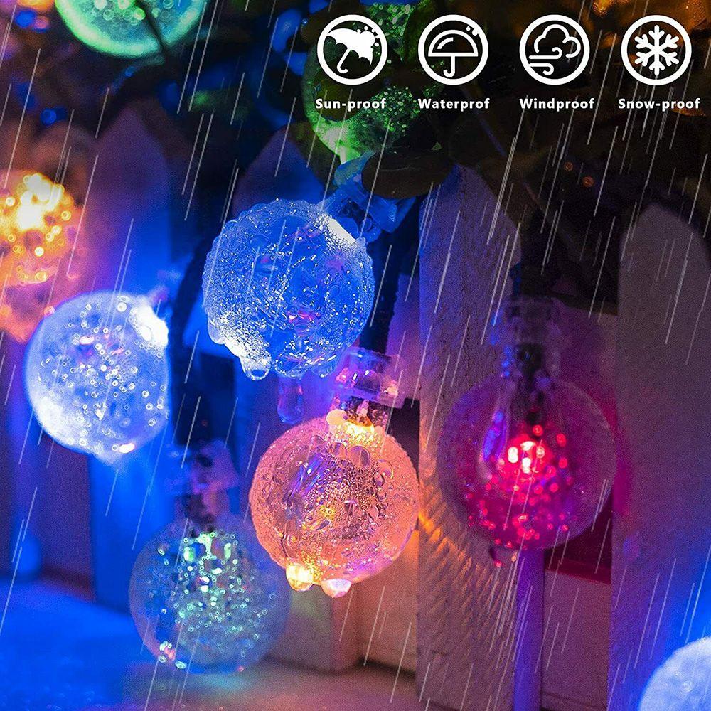 20 30 50 LED Wedding Outdoor Fairy Lighting Waterproof Solar Lamp String Lights Crystal Ball 30 LEDs теплим білим кольором
20 30 50 LED Wedding Outdoor Fairy Lighting Waterproof Solar Lamp String Lights Crystal Ball 30 LEDs теплим білим кольором