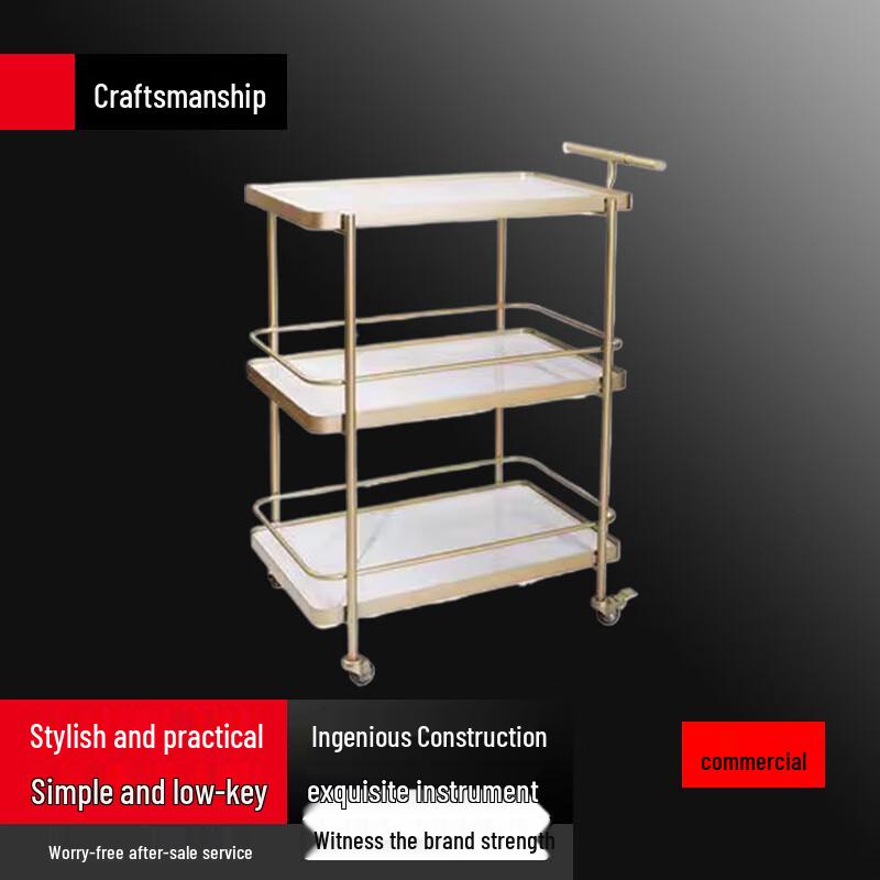 2-Tier Modern Mobile Serving Cart
2-Tier Modern Mobile Serving Cart