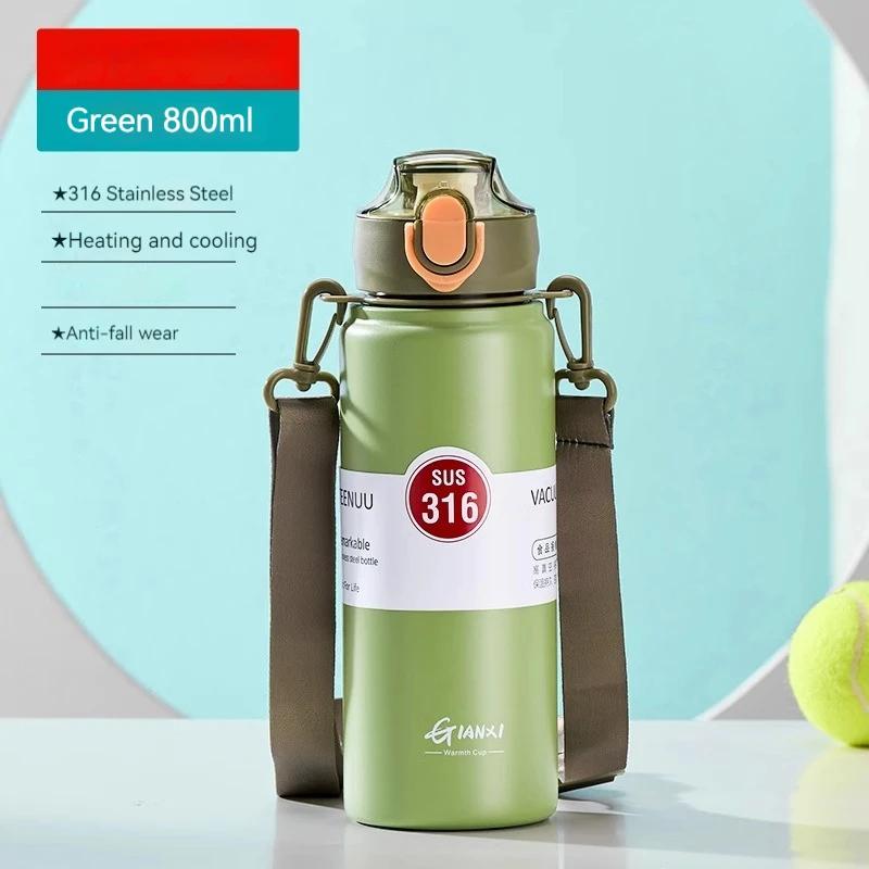 800 мл термос из нержавеющей стали, бытовые кухонные бутылки для воды, кухонные принадлежности, портативная соломенная чашка для кофе с крышкой 800ml зелёный
800 мл термос из нержавеющей стали, бытовые кухонные бутылки для воды, кухонные принадлежности, портативная соломенная чашка для кофе с крышкой 800ml зелёный