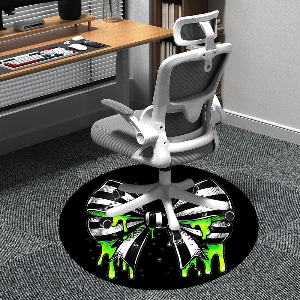 1pc Gothic Bow Office Round Area Rug, Indoor Mat Suitable ForOffice, Under Office Chairs Bedroom Living Room Home Decor, Room Deco 038 80cm by 80cm
1pc Gothic Bow Office Round Area Rug, Indoor Mat Suitable ForOffice, Under Office Chairs Bedroom Living Room Home Decor, Room Deco 038 80cm by 80cm