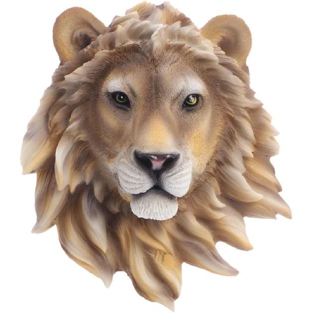 ULTNICE Рустикальный декор для стены в виде головы льва из смолы: Настенная скульптура головы животного для спальни, гостиной и помещений
ULTNICE Рустикальный декор для стены в виде головы льва из смолы: Настенная скульптура головы животного для спальни, гостиной и помещений