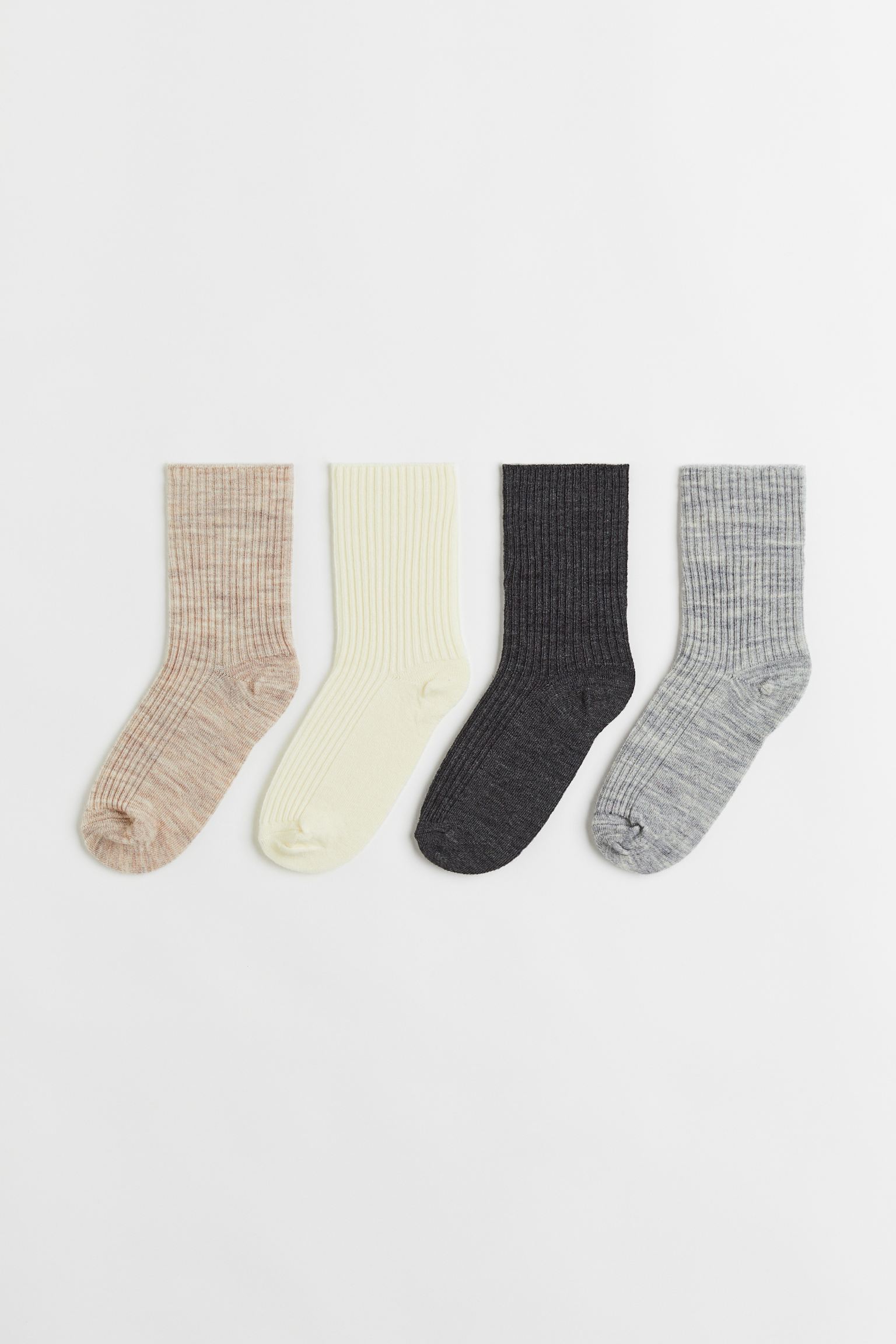 4-pack wool-blend socks
4-pack wool-blend socks