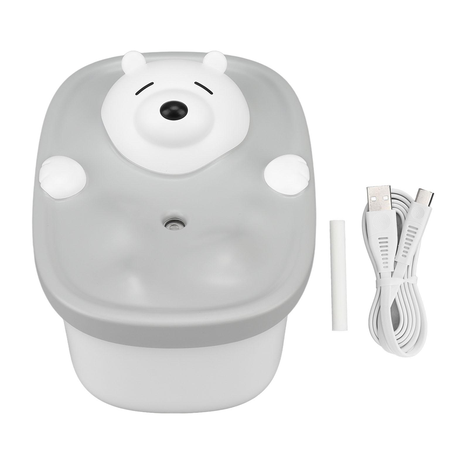 450ml Desktop Humidifier Bubble Bear Shape USB Charging Moisturizing Humidifier
450ml Desktop Humidifier Bubble Bear Shape USB Charging Moisturizing Humidifier