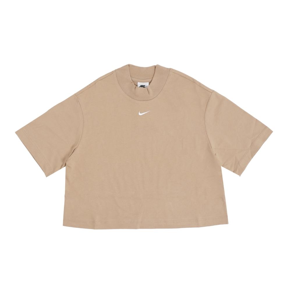 Nike Half High Neck Solid Color Simple Comfortable Drop Shoulder Short Sleeve T-Shirt Women T-Shirts Brown DQ6197-200 XL
Nike Half High Neck Solid Color Simple Comfortable Drop Shoulder Short Sleeve T-Shirt Women T-Shirts Brown DQ6197-200 XL