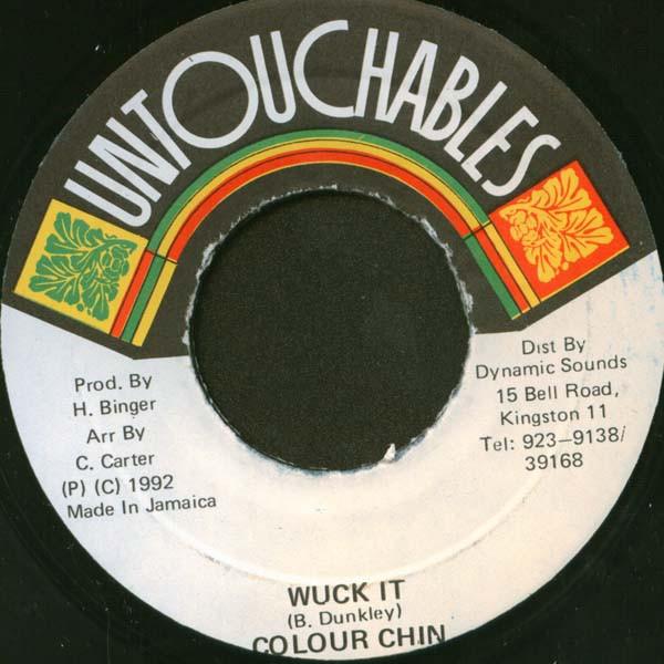 7inch Record COLOUR CHIN - Wuck It NONE Untouchables 1992 Jamaica Reggae, Ska & Dub Used
7inch Record COLOUR CHIN - Wuck It NONE Untouchables 1992 Jamaica Reggae, Ska & Dub Used