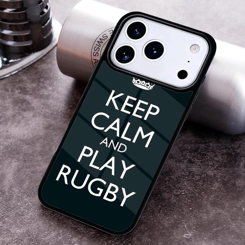 Keep Calm and Play Rugby Love Phone Case for iPhone 17 16 15 Pro Max Air 14 13 12 11 Plus Shockproof Cover iPhone 13 Pro Max
Keep Calm and Play Rugby Love Phone Case for iPhone 17 16 15 Pro Max Air 14 13 12 11 Plus Shockproof Cover iPhone 13 Pro Max