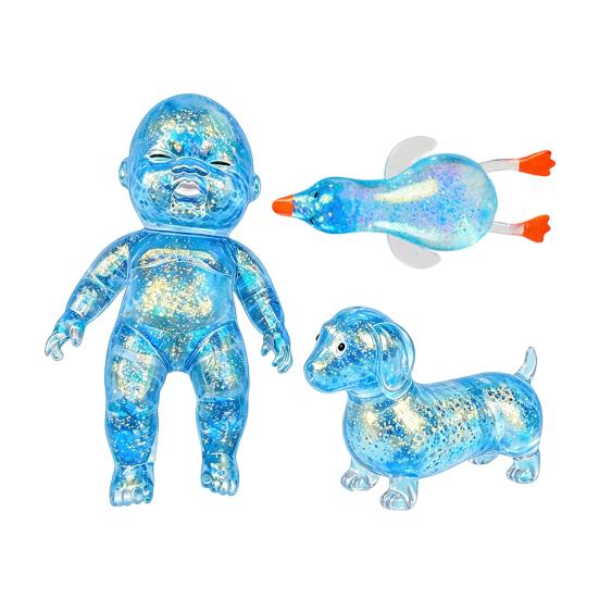 3Pcs Stress Relief Squeeze Toy Soft Stretchy Jellyfish Dog Duck Baby Pizza Bun Ice Cream Waterdrop Cube Sensory Pinch Toy Party Favors H
3Pcs Stress Relief Squeeze Toy Soft Stretchy Jellyfish Dog Duck Baby Pizza Bun Ice Cream Waterdrop Cube Sensory Pinch Toy Party Favors H