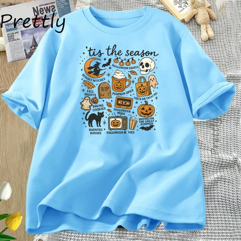 Vintage Halloween Tshirt Tis The Season Tees Retro Aesthetic Clothes Pumpkin Witch Graphic Tee FeUnisex Clothing Short Sleeve 4XL
Vintage Halloween Tshirt Tis The Season Tees Retro Aesthetic Clothes Pumpkin Witch Graphic Tee FeUnisex Clothing Short Sleeve 4XL