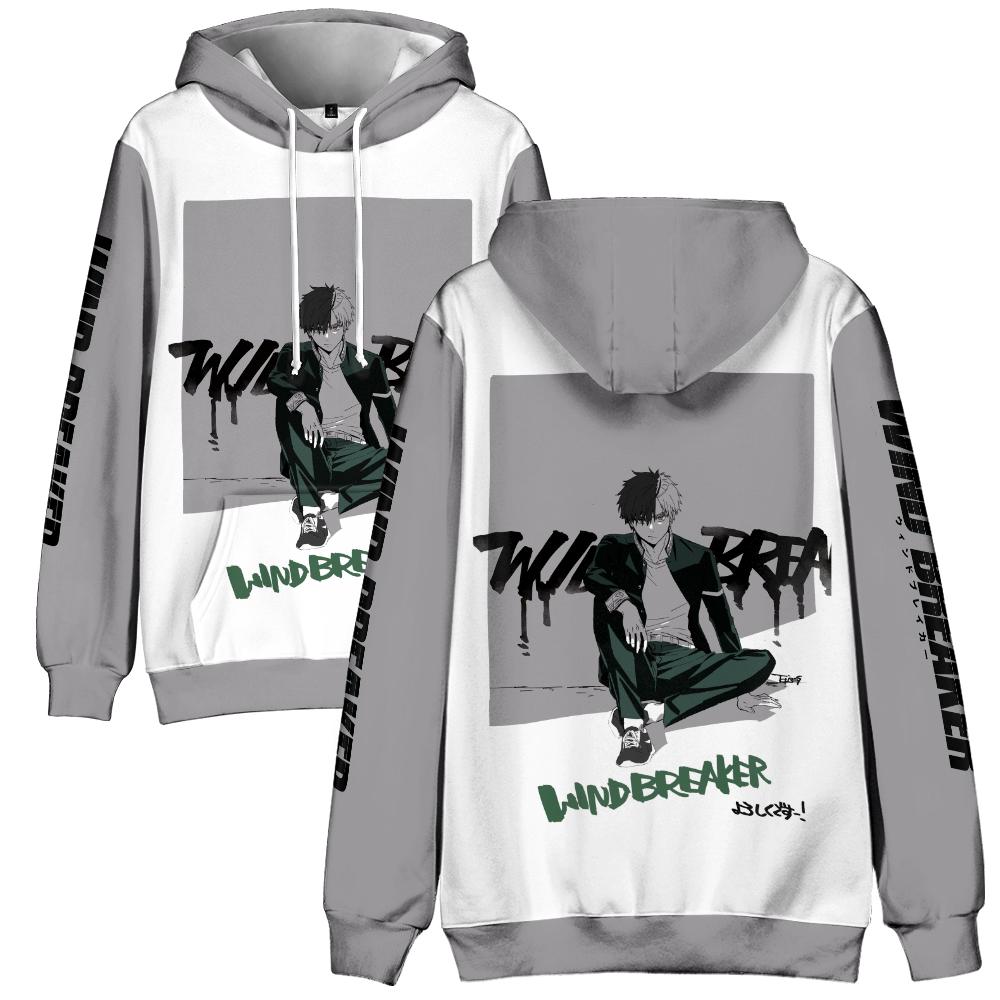 WIND BREAKER Anime Hoodie Tie Dye Hoodie Streetwear Cartoon Printed Hooded Sweatshirt Men Women Cosplay Sports Pullovers XS
WIND BREAKER Anime Hoodie Tie Dye Hoodie Streetwear Cartoon Printed Hooded Sweatshirt Men Women Cosplay Sports Pullovers XS