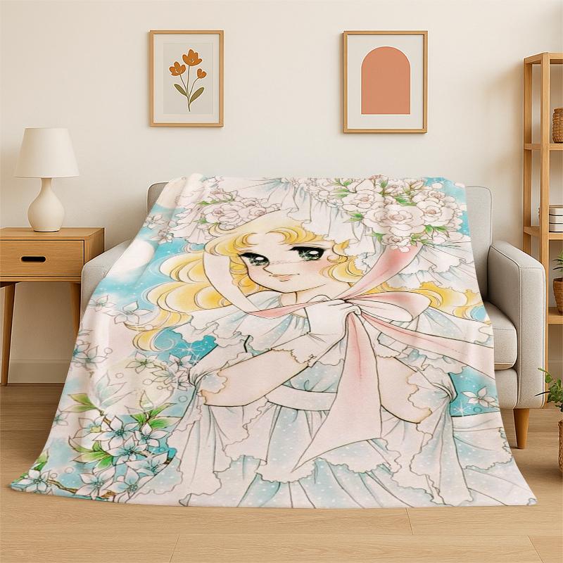 Cute Candy Candy Girl Cartoon Flannel Blanket Soft Warm Throw Blanket for Bedroom Living Room Bed Travel Camping Picnic Gift 75x90cm
Cute Candy Candy Girl Cartoon Flannel Blanket Soft Warm Throw Blanket for Bedroom Living Room Bed Travel Camping Picnic Gift 75x90cm