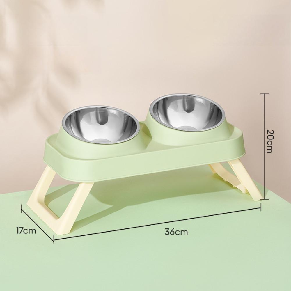 Portable Cat Bowl Stainless Steel Dog Bowls New Pet Feeder For Cats Green1
Portable Cat Bowl Stainless Steel Dog Bowls New Pet Feeder For Cats Green1