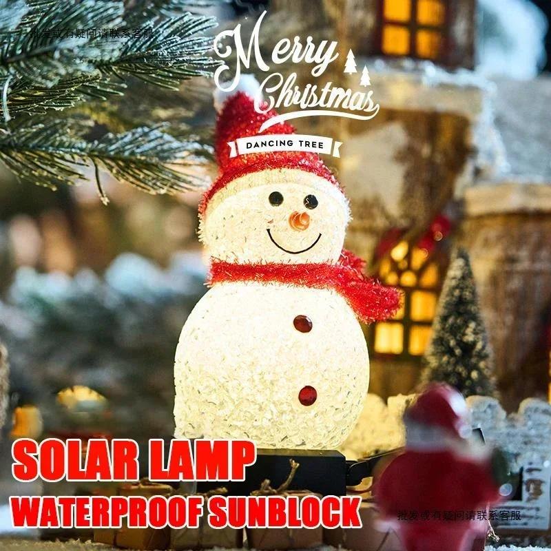 Solar Christmas Snowman Lawn Lights No Bill Outdoor Indoor Villa Lawn Garden Decorative Atmosphere Led Lights Orange 1PC
Solar Christmas Snowman Lawn Lights No Bill Outdoor Indoor Villa Lawn Garden Decorative Atmosphere Led Lights Orange 1PC
