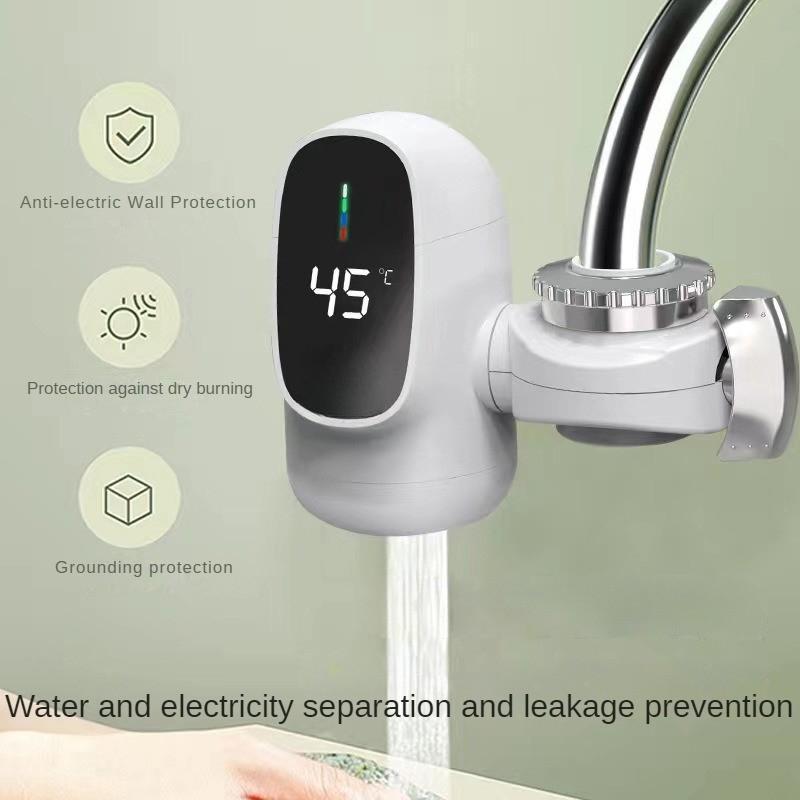 No Need To Install Electric Heating Faucets in The Bathroom Hot and Cold Dual-purpose Faucet Instant Three Second Fast Hot Water Faucet 130*150 mm Ordinary plug
No Need To Install Electric Heating Faucets in The Bathroom Hot and Cold Dual-purpose Faucet Instant Three Second Fast Hot Water Faucet 130*150 mm Ordinary plug