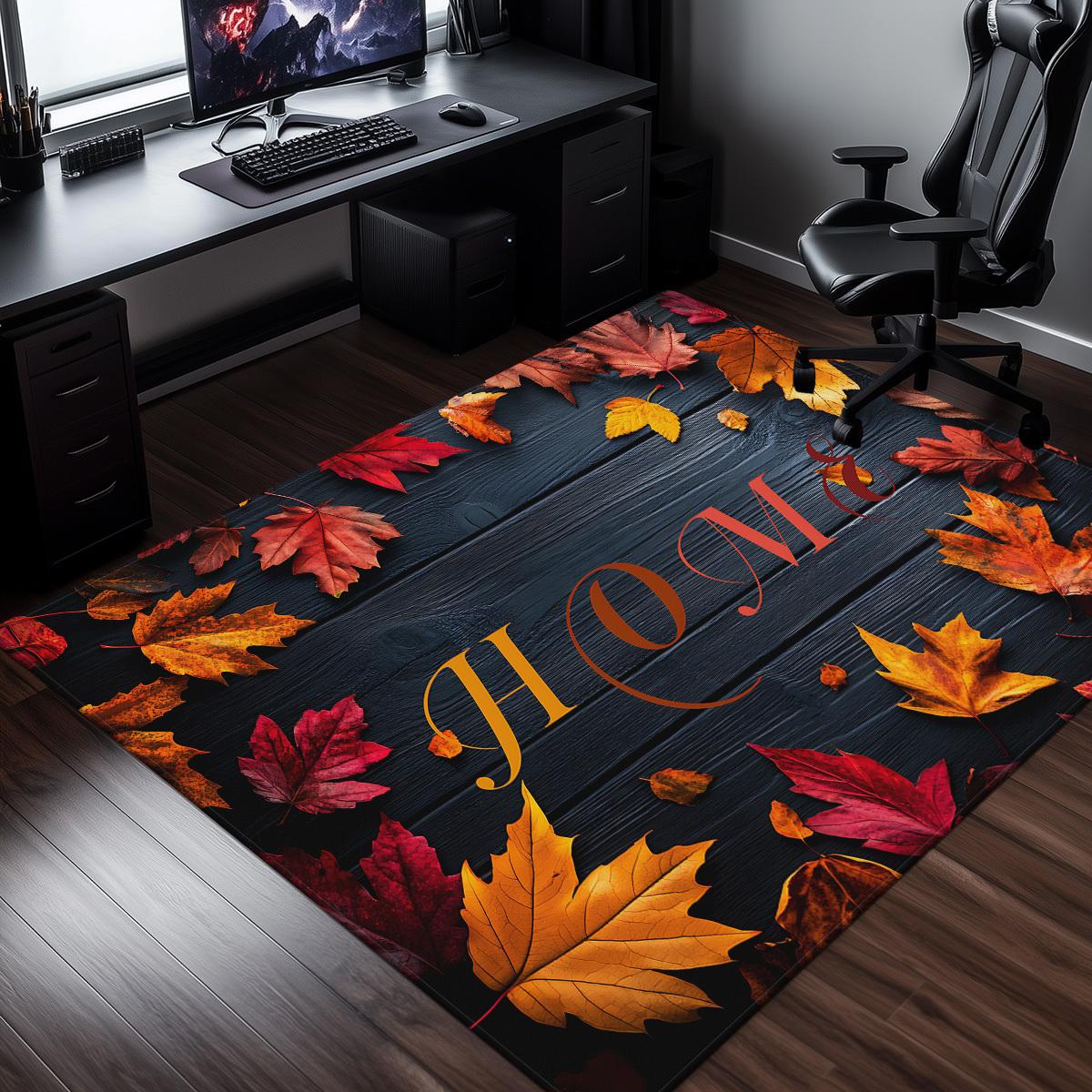 Autumn Leaves Home Word Crystal Velvet Rug Fall Season Decor Wooden Plank Background Warm Cozy Living Room Floor Mat 50x 80cm
Autumn Leaves Home Word Crystal Velvet Rug Fall Season Decor Wooden Plank Background Warm Cozy Living Room Floor Mat 50x 80cm