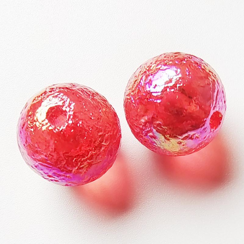 Iridescent Aurora Matte Glacier Round Beads (12mm, 14mm, 16mm) – Transparent Colored Jewelry DIY Supplies
Iridescent Aurora Matte Glacier Round Beads (12mm, 14mm, 16mm) – Transparent Colored Jewelry DIY Supplies