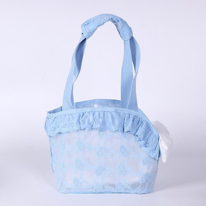 Lace Netting Cat Bag - Perfect for Carrying Around While Out and About. A Hand-held Pet Bag with Large Capacity Suitable for All Seasons. S синий
Lace Netting Cat Bag - Perfect for Carrying Around While Out and About. A Hand-held Pet Bag with Large Capacity Suitable for All Seasons. S синий
