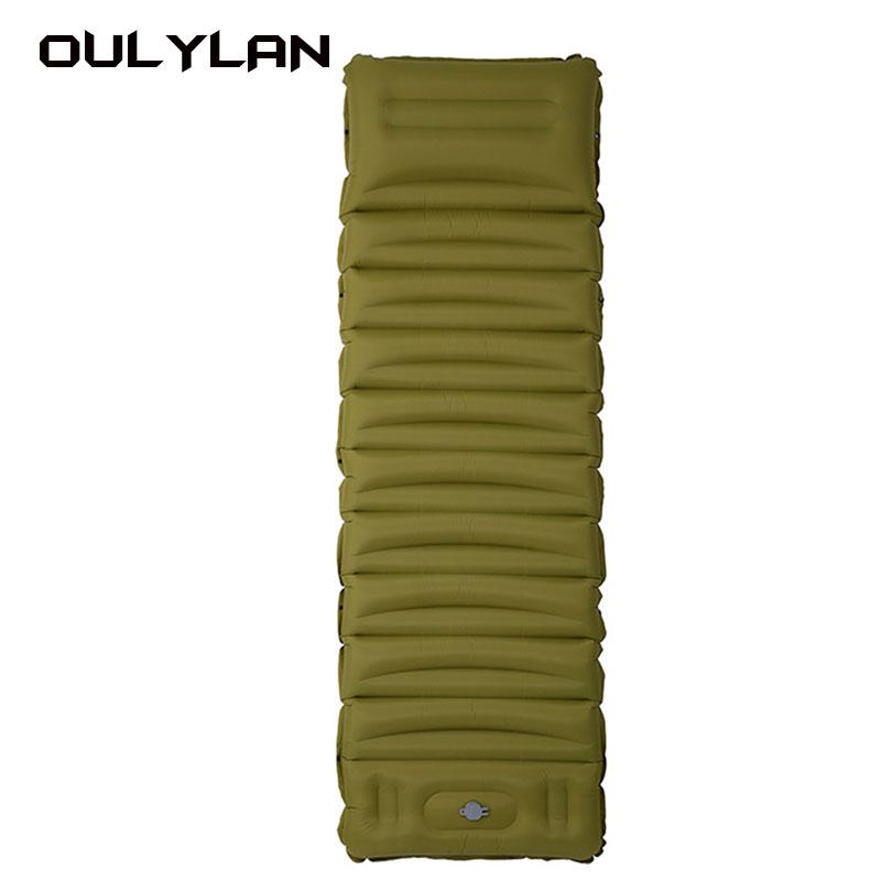 Oulylan одиночный надувной коврик для кемпинга, уличный спальный коврик, надувной матрас, сверхлегкий с воздушной подушкой и подголовником для
Oulylan одиночный надувной коврик для кемпинга, уличный спальный коврик, надувной матрас, сверхлегкий с воздушной подушкой и подголовником для