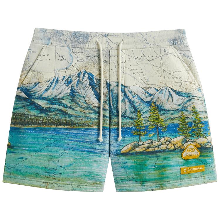 Kith Для мужчин Columbia Lake Tahoe флисовые короткие меловые штаны, разноцветные KHM060613-410
Kith Для мужчин Columbia Lake Tahoe флисовые короткие меловые штаны, разноцветные KHM060613-410