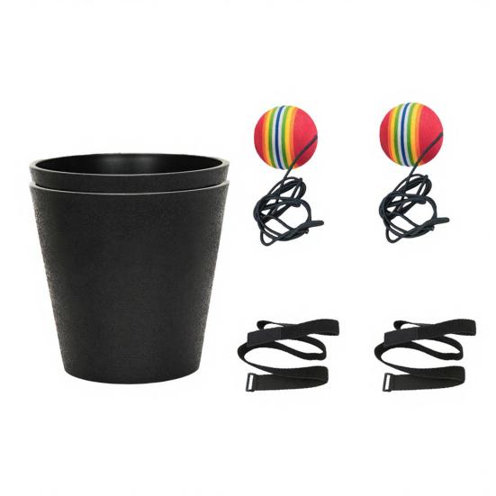 Ігровий набір Гойдалка-відерце Весела гра на кидання для дітей та дорослих Зняття стресу Компаньйон Регульований ремінь на талію Гра з пінопластовим м ячем для Дня народження Карнавальних заходів 2 Sets
Ігровий набір Гойдалка-відерце Весела гра на кидання для дітей та дорослих Зняття стресу Компаньйон Регульований ремінь на талію Гра з пінопластовим м ячем для Дня народження Карнавальних заходів 2 Sets