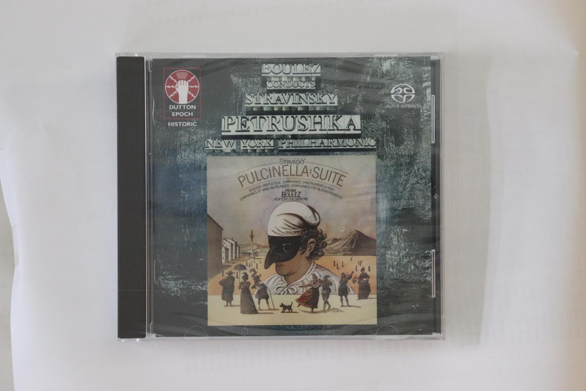 CD PIERRE BOULEZ, NEW YORK PHILHARMONI - Stravinsky Ballet Music Petrushka C CDLX7343 Dutton Epoch 2017 UK Classical Used
CD PIERRE BOULEZ, NEW YORK PHILHARMONI - Stravinsky Ballet Music Petrushka C CDLX7343 Dutton Epoch 2017 UK Classical Used