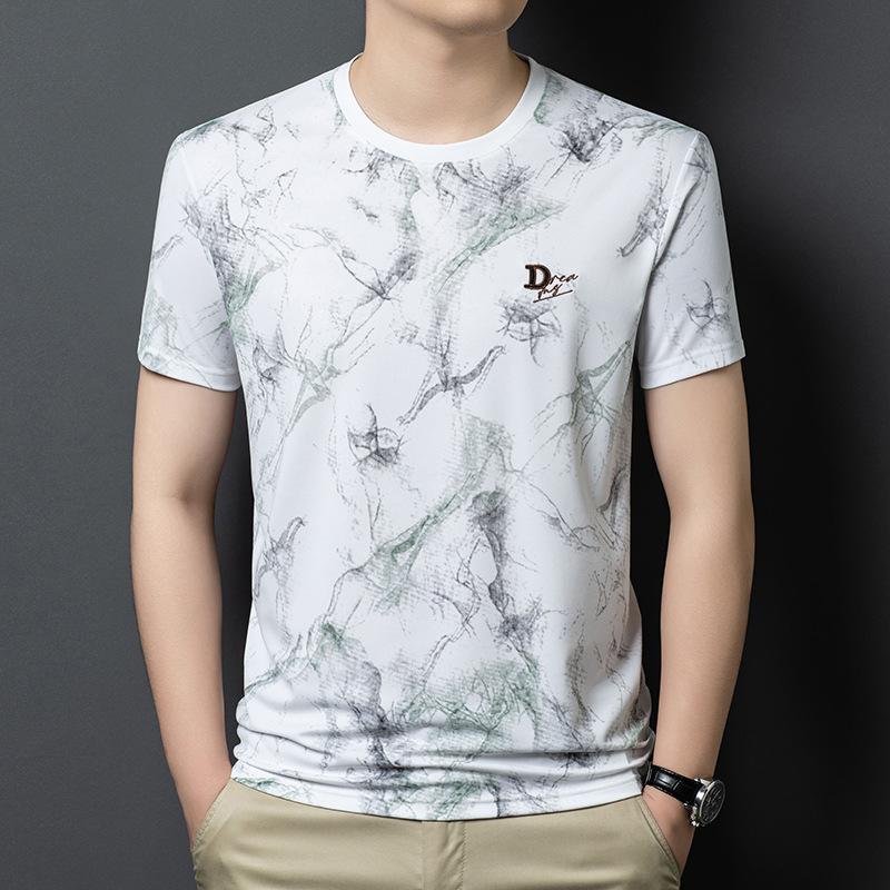 Men s Short-sleeved T-shirt Summer New Korean Version Casual Middle-aged and Young People Crew Neck Embroidered T-shirt M белый
Men s Short-sleeved T-shirt Summer New Korean Version Casual Middle-aged and Young People Crew Neck Embroidered T-shirt M белый