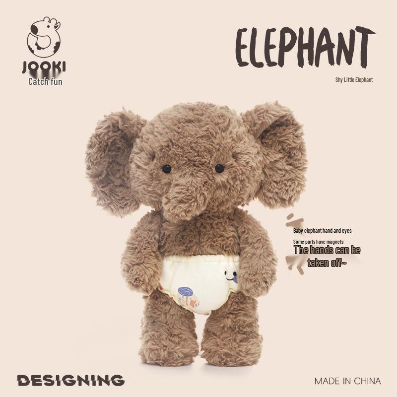 Charming New Year Elephant Plush Toy - Cute Sleeping Pillow, Stuffed Animal Doll, Ideal Birthday Gift for Girls Shy Elephant (Approx. 35CM)
Charming New Year Elephant Plush Toy - Cute Sleeping Pillow, Stuffed Animal Doll, Ideal Birthday Gift for Girls Shy Elephant (Approx. 35CM)