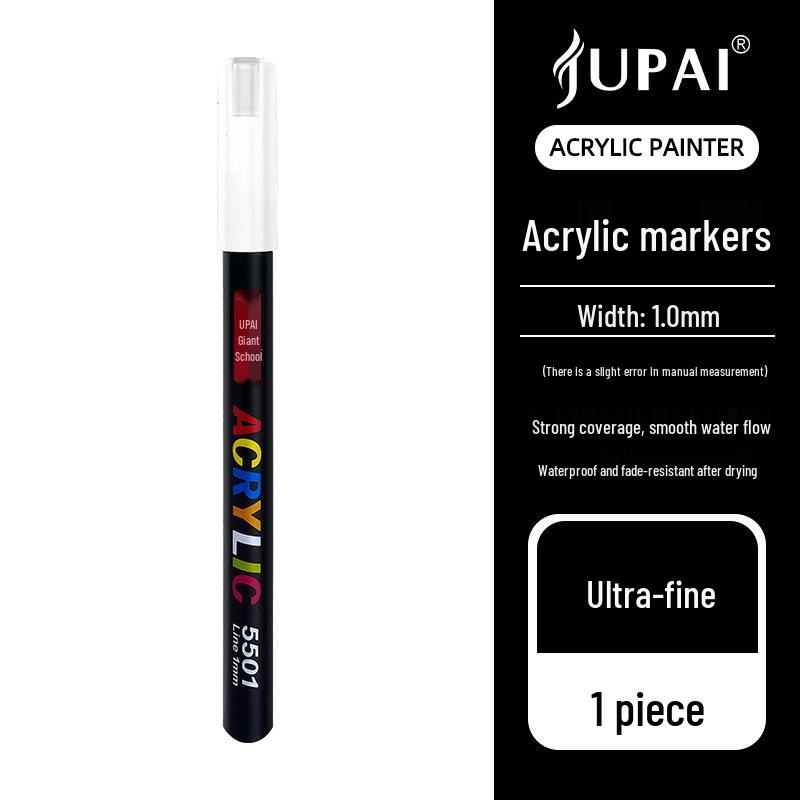 Акрилова стійка до вицвітання маркерна ручка Ju Pai для DIY-мистецтва та графіті, великий об єм, висока видимість
Акрилова стійка до вицвітання маркерна ручка Ju Pai для DIY-мистецтва та графіті, великий об єм, висока видимість
