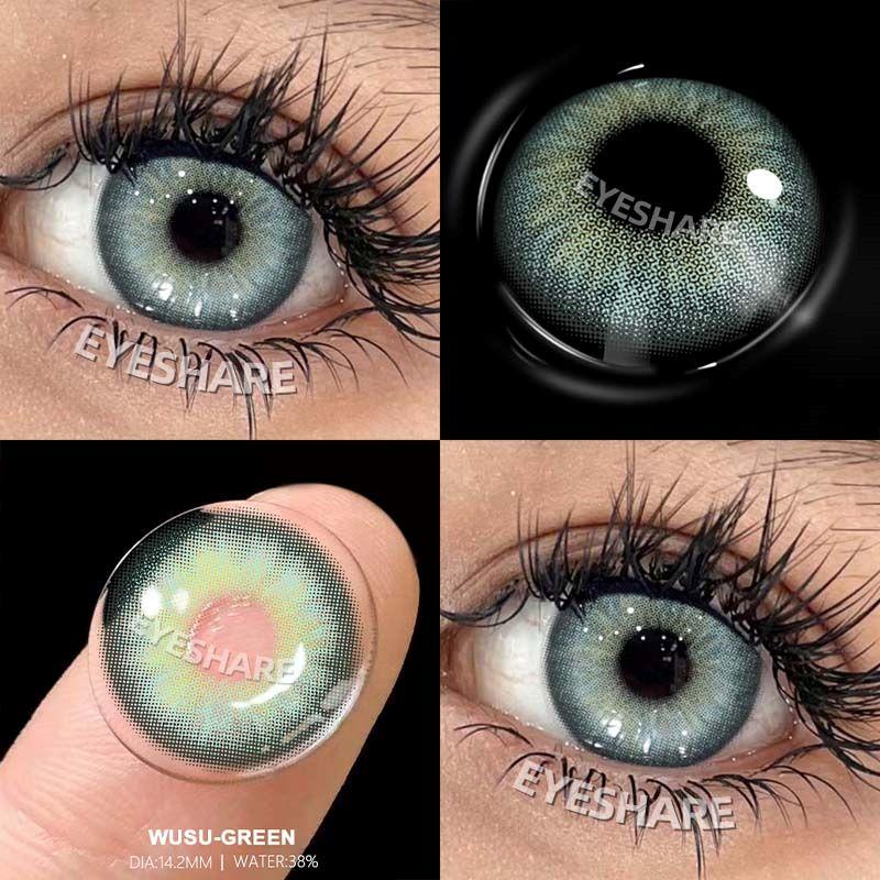 EYESHARE Цветные контактные линзы Натуральные цветные линзы Черные зрачки Синие контактные линзы Зеленые контактные линзы Модные красные контактные линзы 1 пара
EYESHARE Цветные контактные линзы Натуральные цветные линзы Черные зрачки Синие контактные линзы Зеленые контактные линзы Модные красные контактные линзы 1 пара