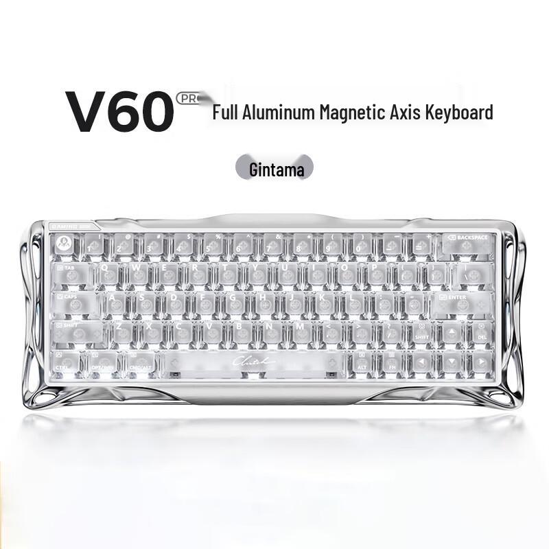 Магнітна ігрова клавіатура GravaStar V60PRO
Магнітна ігрова клавіатура GravaStar V60PRO