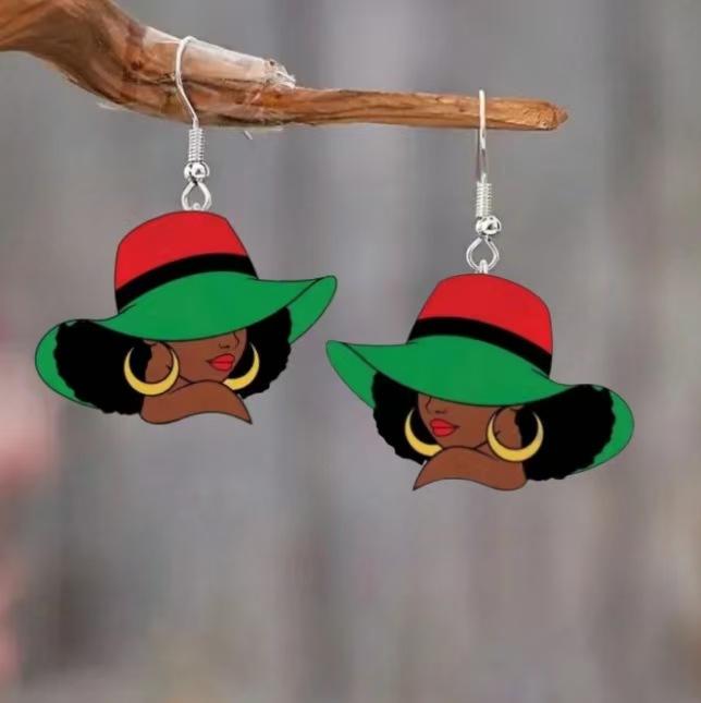 925 Sterling Silver St. Parrick s Day Niche Acrylic Drop Dangle Earrings For Woman Cartoon Lady Aretes De Mujer Party Gift
925 Sterling Silver St. Parrick s Day Niche Acrylic Drop Dangle Earrings For Woman Cartoon Lady Aretes De Mujer Party Gift