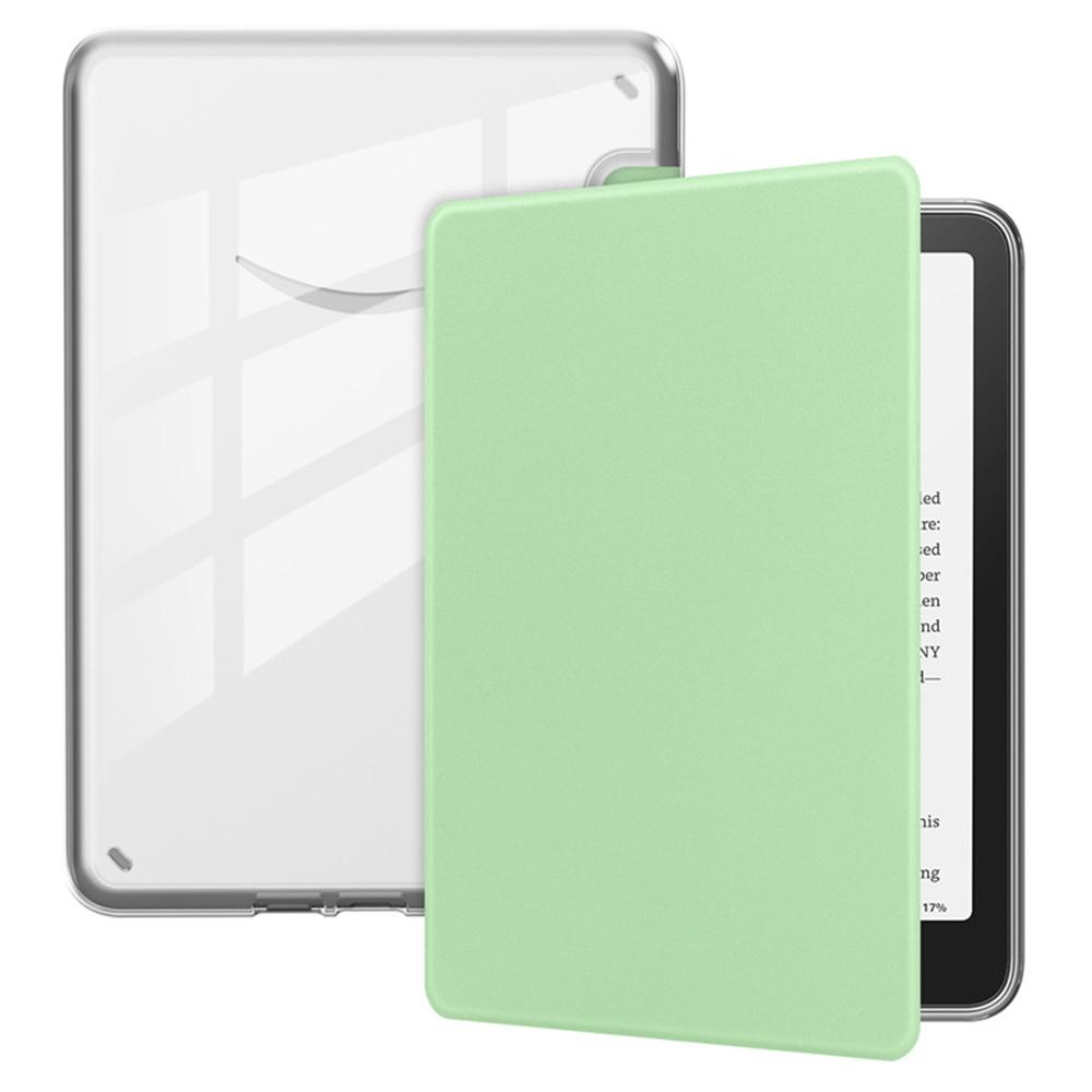 Для Amazon Kindle 6 (2024)/(2022) Чохол Протиударний PU Шкіра+ТПУ+Акрил Прозора Захисна Накладка Matcha Green
Для Amazon Kindle 6 (2024)/(2022) Чохол Протиударний PU Шкіра+ТПУ+Акрил Прозора Захисна Накладка Matcha Green