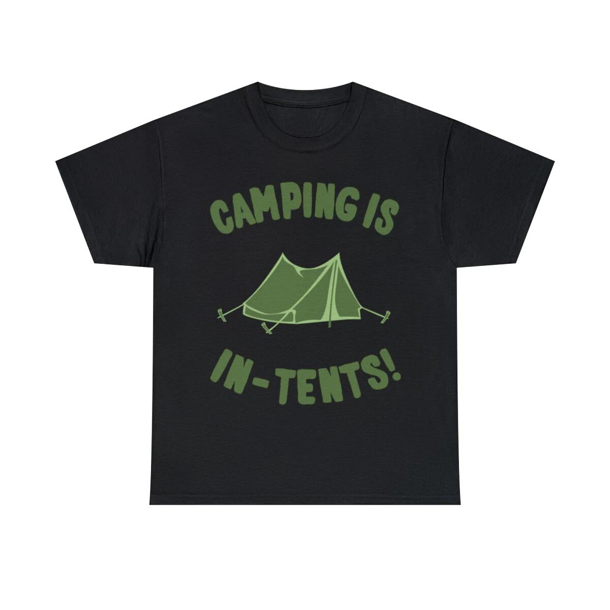 Camping Is In-Tents Graphic Tee Shirt, S-5XL S
Camping Is In-Tents Graphic Tee Shirt, S-5XL S