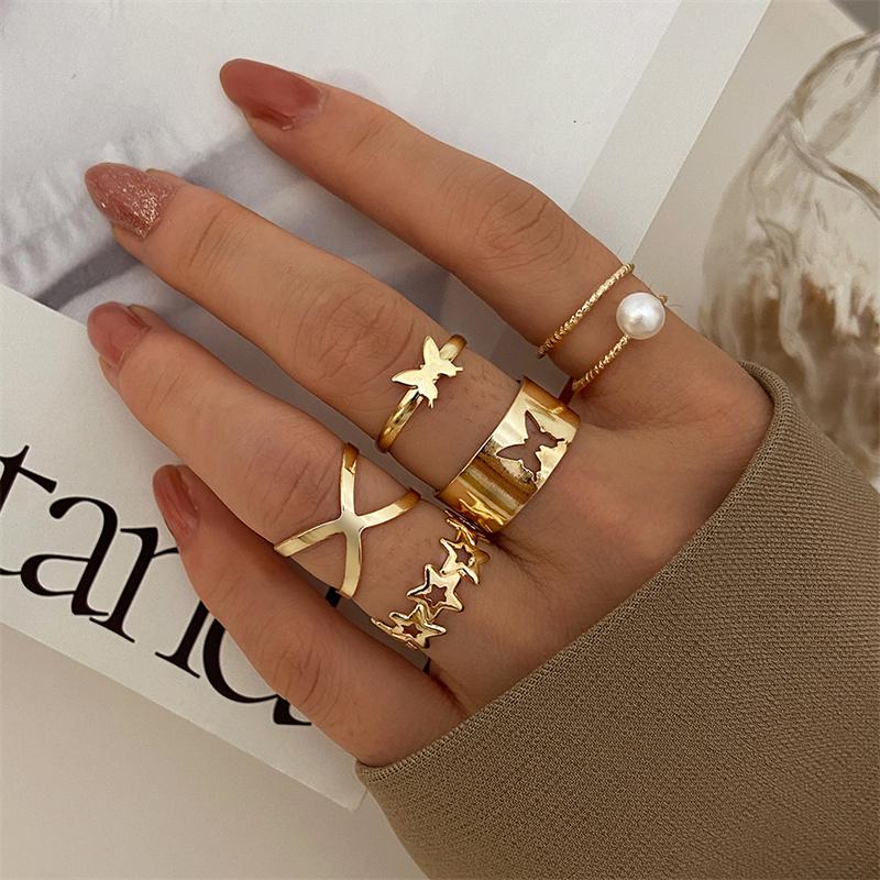Punk Butterfly Finger Ring Set for Women Flower Fairy Gothic Silver Color 6PCS Dice Angel Wings Cupid Charms Rings Jewelry
Punk Butterfly Finger Ring Set for Women Flower Fairy Gothic Silver Color 6PCS Dice Angel Wings Cupid Charms Rings Jewelry