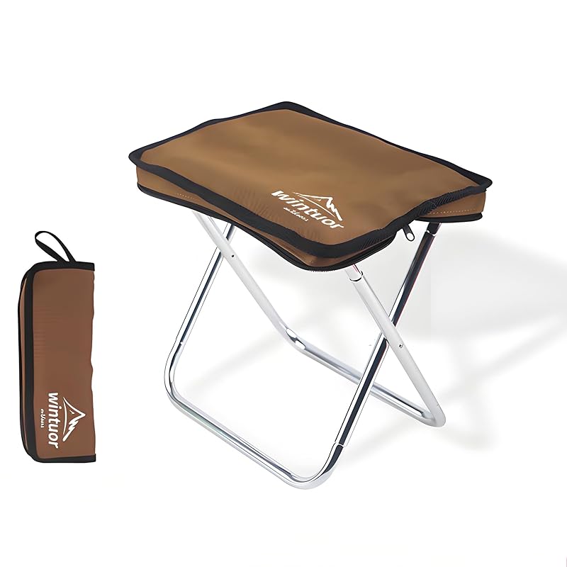 Eachjoy folding chair lightweight outdoor chair aluminum alloy Load capacity 150kg multifunctional Easy storage 29.5x22.5x28cm (brown)
Eachjoy folding chair lightweight outdoor chair aluminum alloy Load capacity 150kg multifunctional Easy storage 29.5x22.5x28cm (brown)
