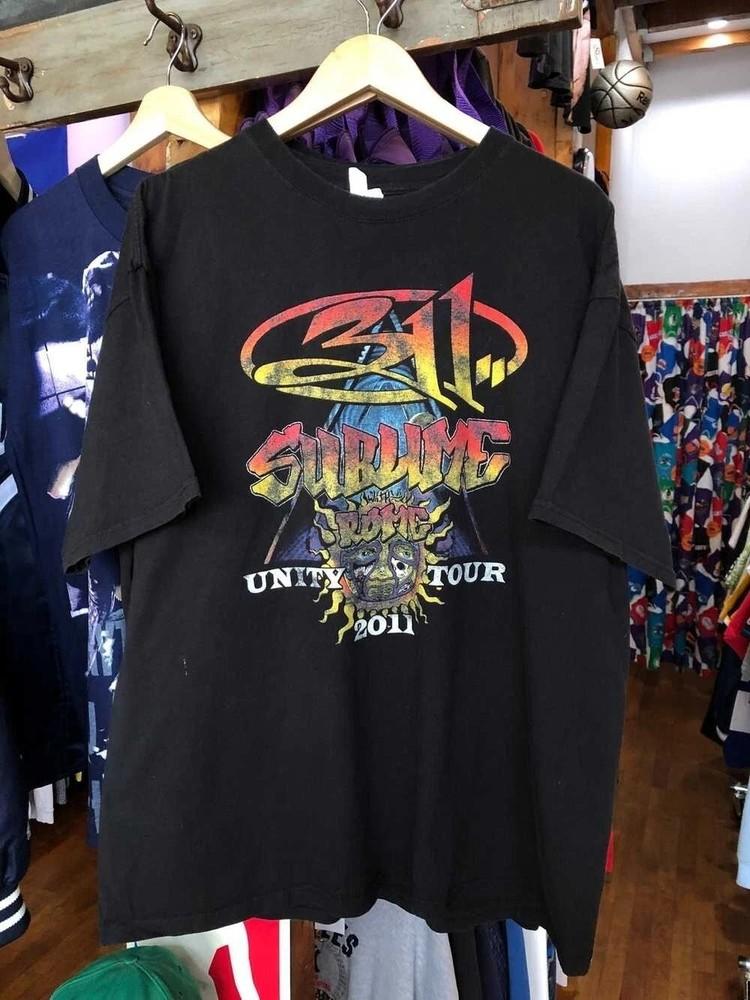 311 Unity Tour rock short sleeve black color classic shirt Men Women S-5XL Unisex T-Shirt XXXXL
311 Unity Tour rock short sleeve black color classic shirt Men Women S-5XL Unisex T-Shirt XXXXL