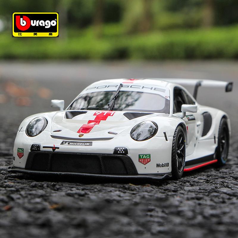 Bburago 1:24 Porsche 911 RSR Alloy Car Diecasts & Toy Vehicles Car Model Miniature Scale Model Car For Children білий
Bburago 1:24 Porsche 911 RSR Alloy Car Diecasts & Toy Vehicles Car Model Miniature Scale Model Car For Children білий