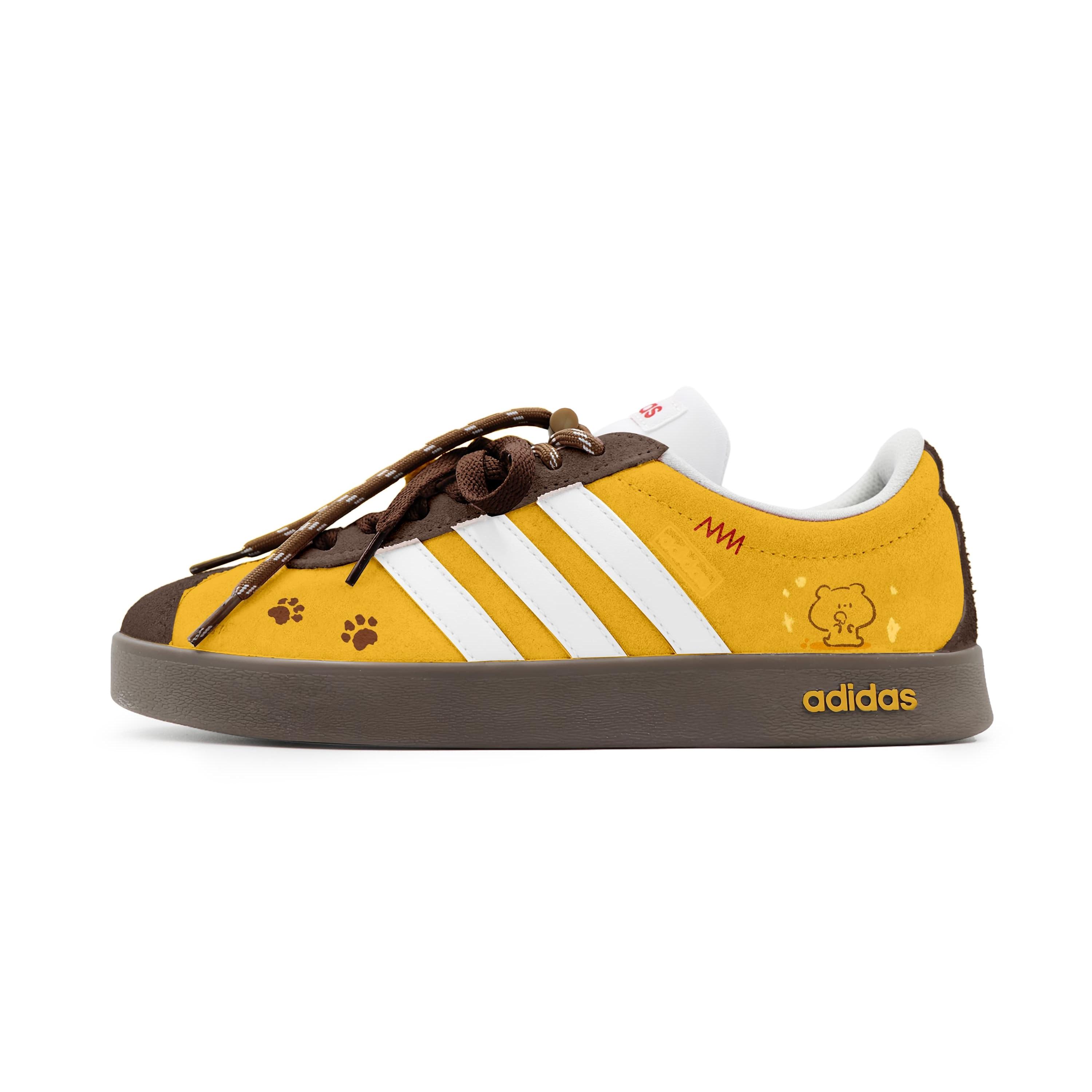 Adidas VL COURT 2.0 Skateboard Shoes Unisex Low top Yellow, Brown HQ1802(team1976-) 36⅔
Adidas VL COURT 2.0 Skateboard Shoes Unisex Low top Yellow, Brown HQ1802(team1976-) 36⅔