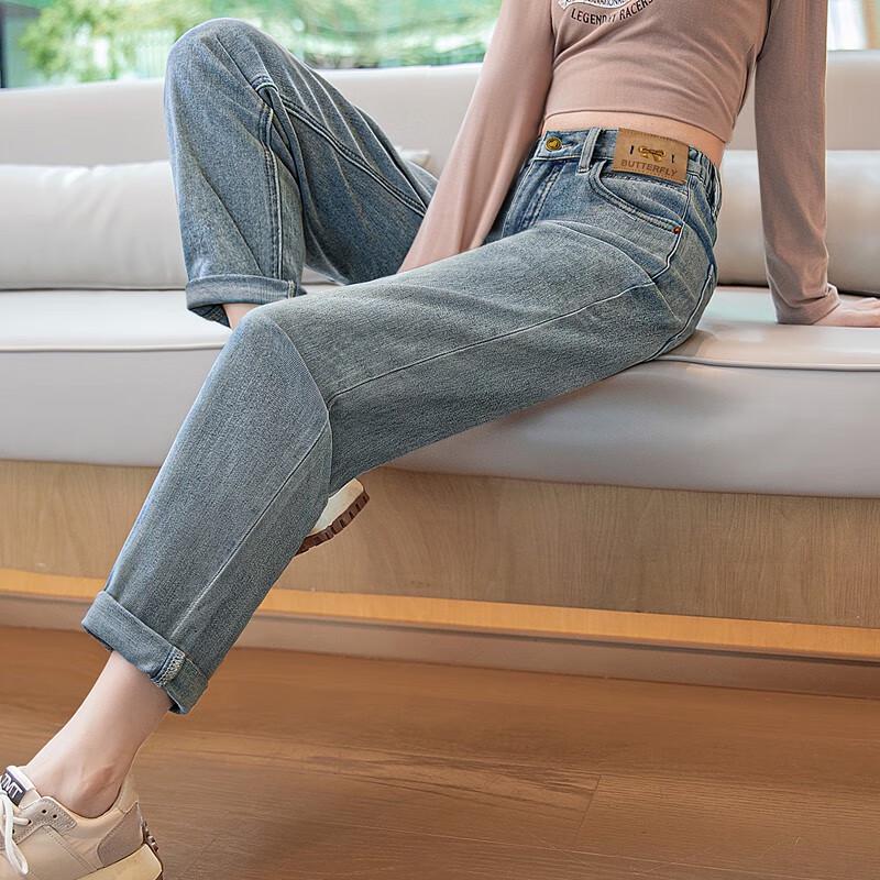 Sbs Women s Washed Straight-Leg Jeans M
Sbs Women s Washed Straight-Leg Jeans M