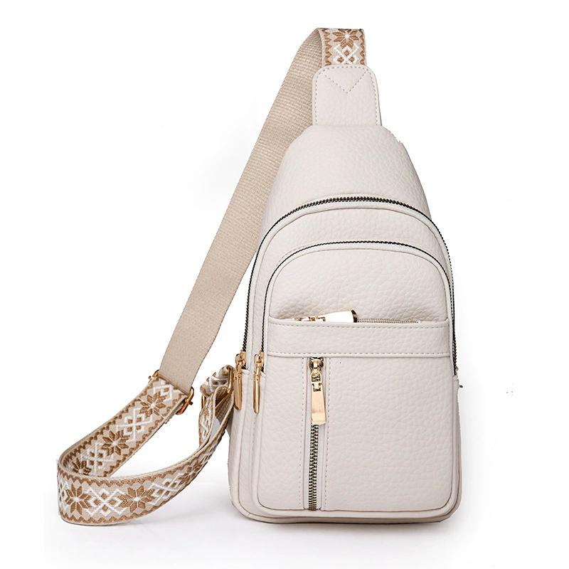 Women s PU Leather Fanny Pack, Beige Casual Waist Bag with Zipper & Embroidery, Adjustable Strap Versatile Crossbody Hip Bag
Women s PU Leather Fanny Pack, Beige Casual Waist Bag with Zipper & Embroidery, Adjustable Strap Versatile Crossbody Hip Bag